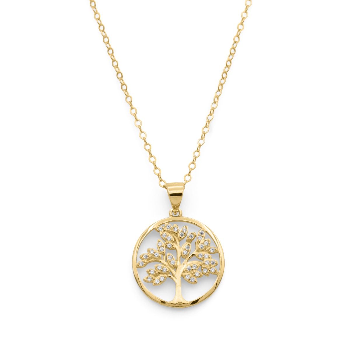 9ct gold outlet family tree necklace