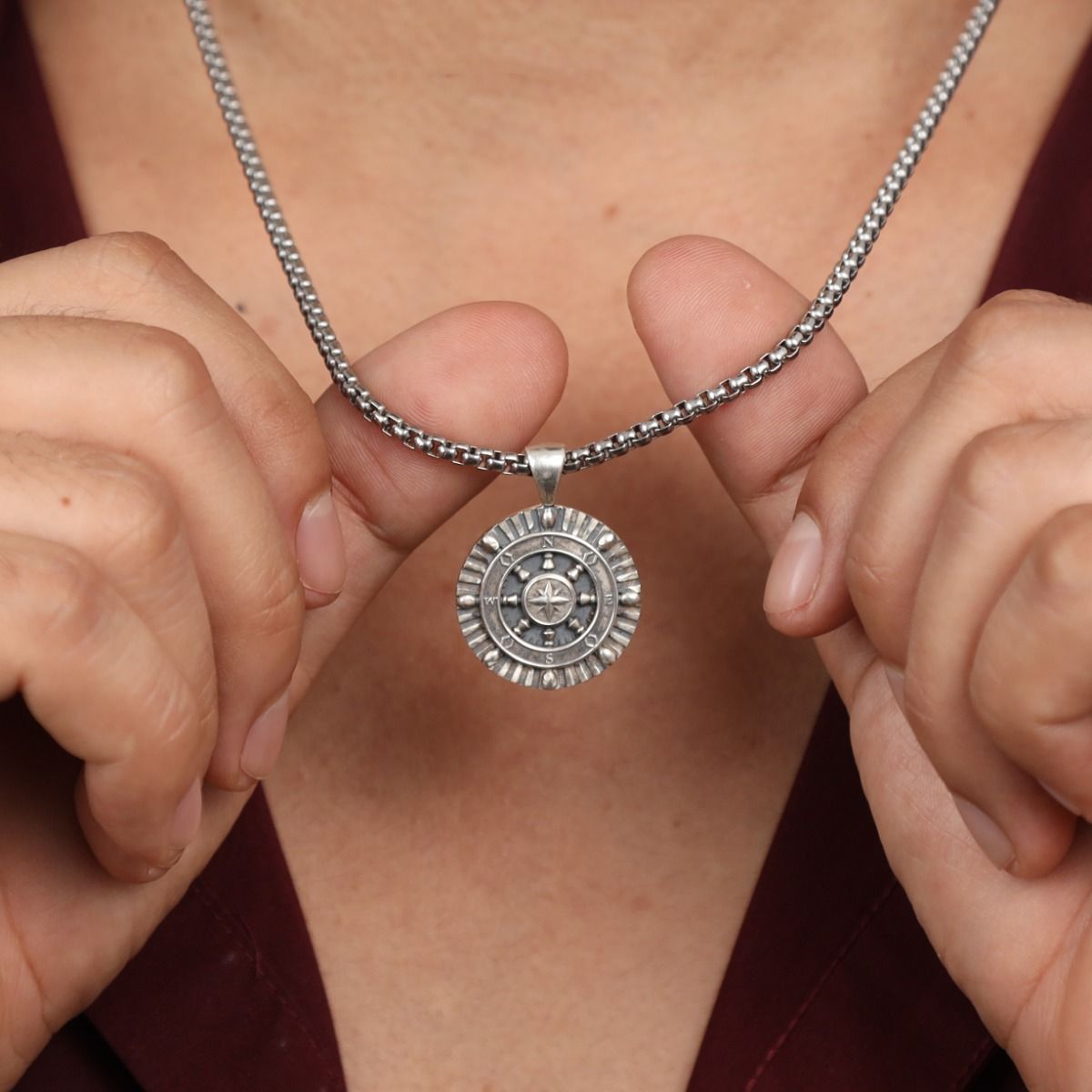 Mens coordinate deals necklace