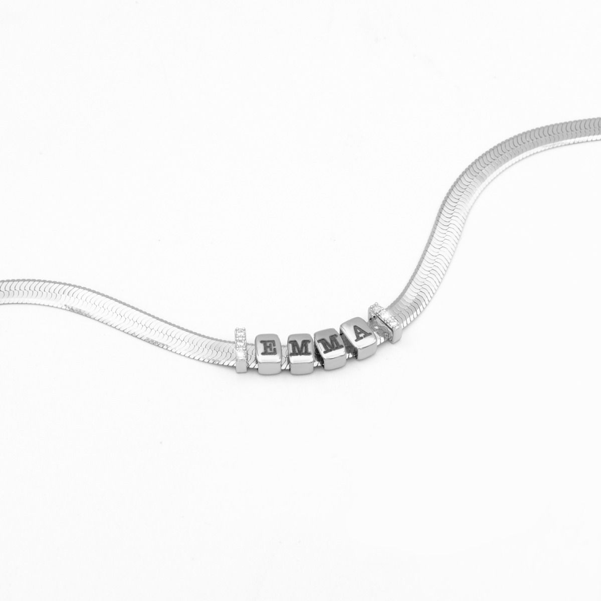 Herringbone Chain - Custom Necklaces for Women by Talisa Herringbone Chain - Custom Necklaces for Women by Talisa