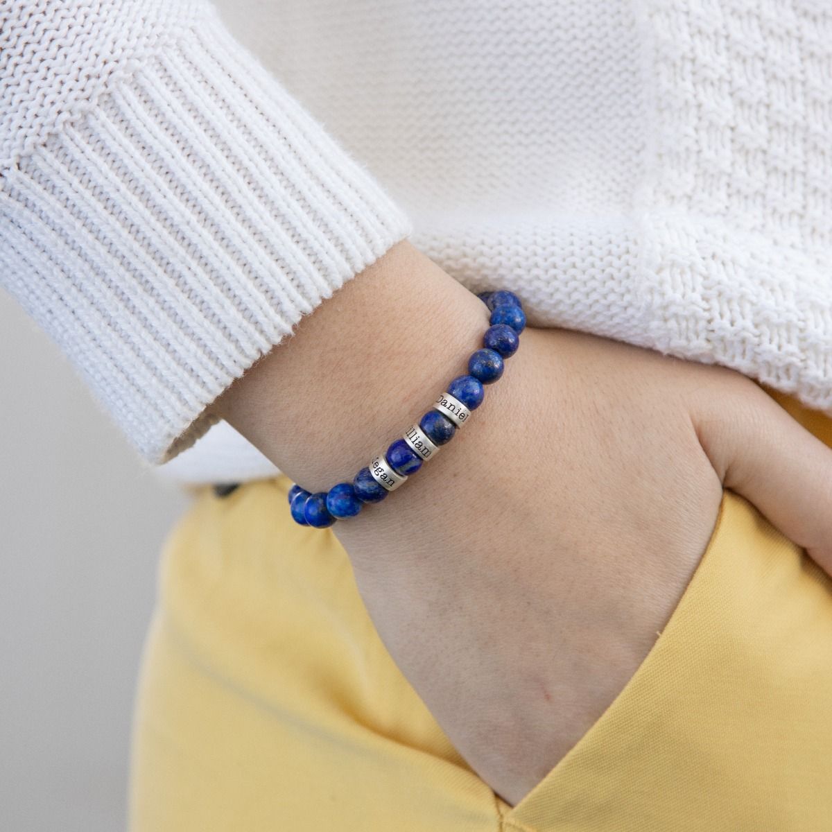 Women lapis lazuli bracelet 2025