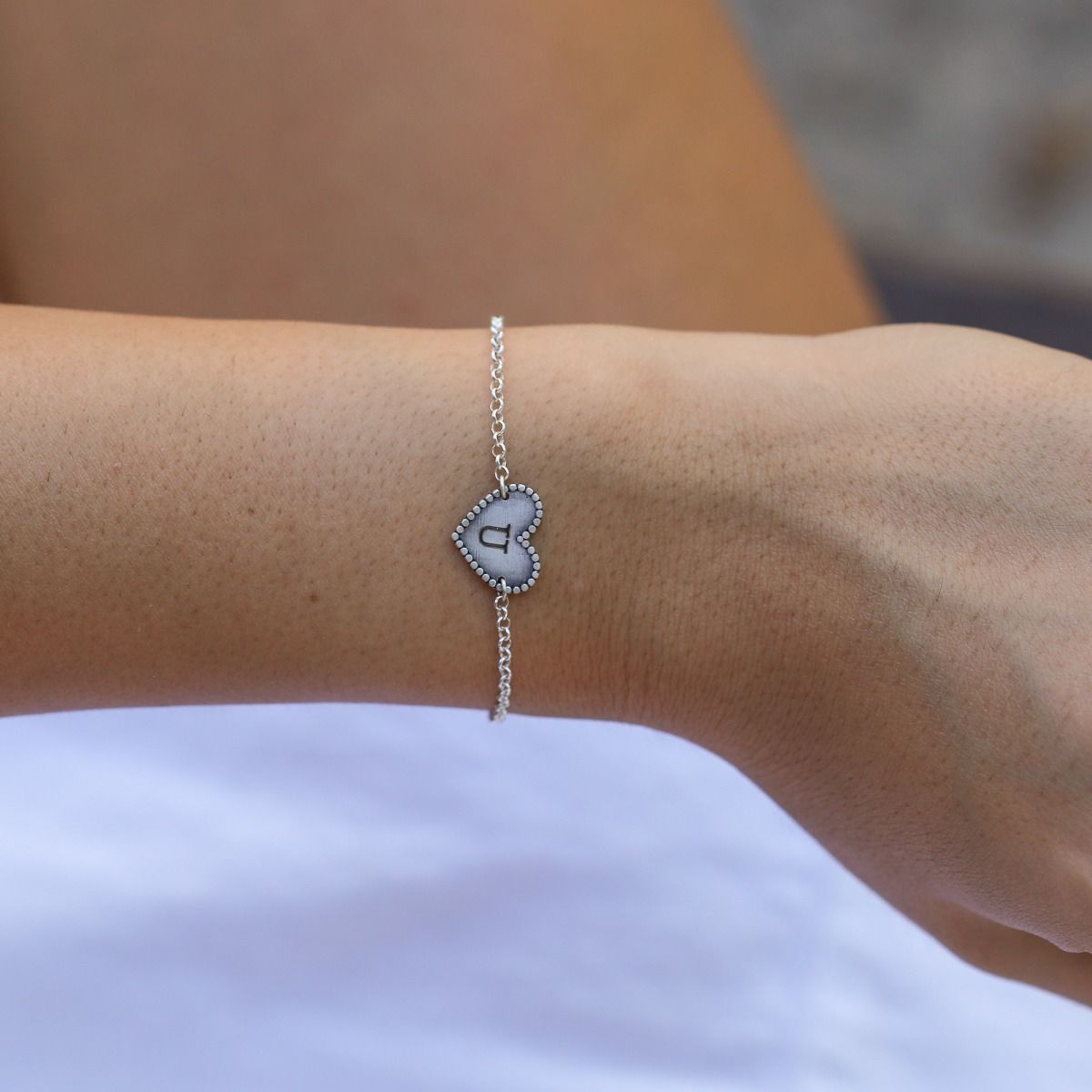 I Love You Bracelet (Sterling Silver) - Talisa Jewelry