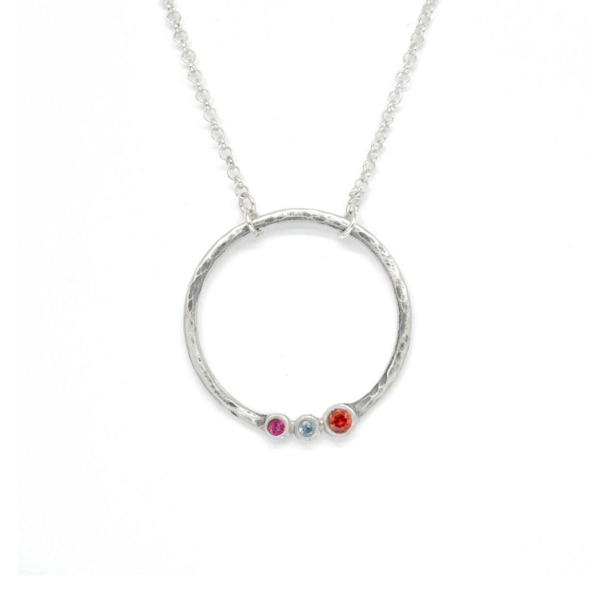 Mother's Birthstone Infinity Necklace (8 Stones) | Zales