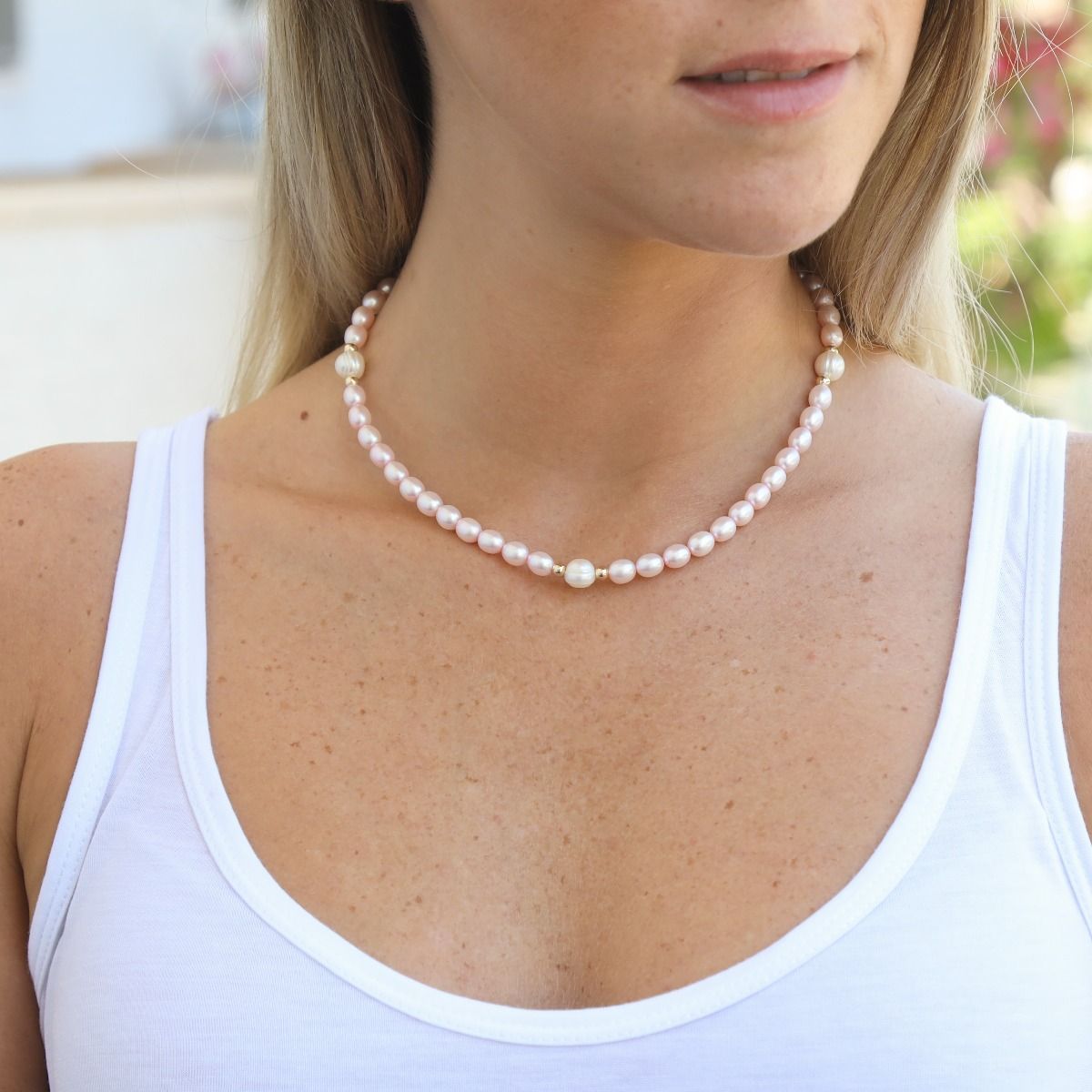 Sophie Pearl Necklace - Talisa Jewelry