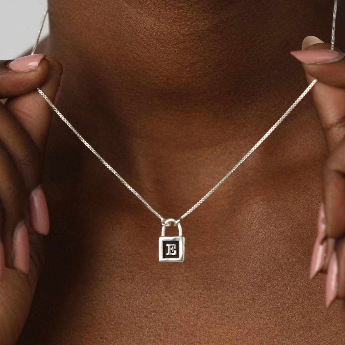Lock necklace australia online