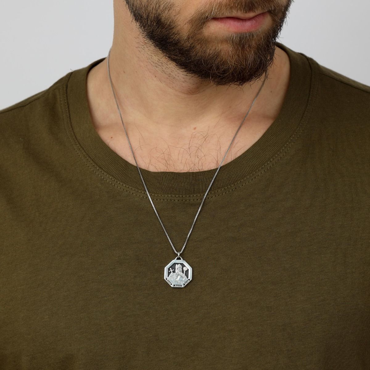 Custom Pendant Necklace for Men - Custom Engraved Pendant – All-For-Men