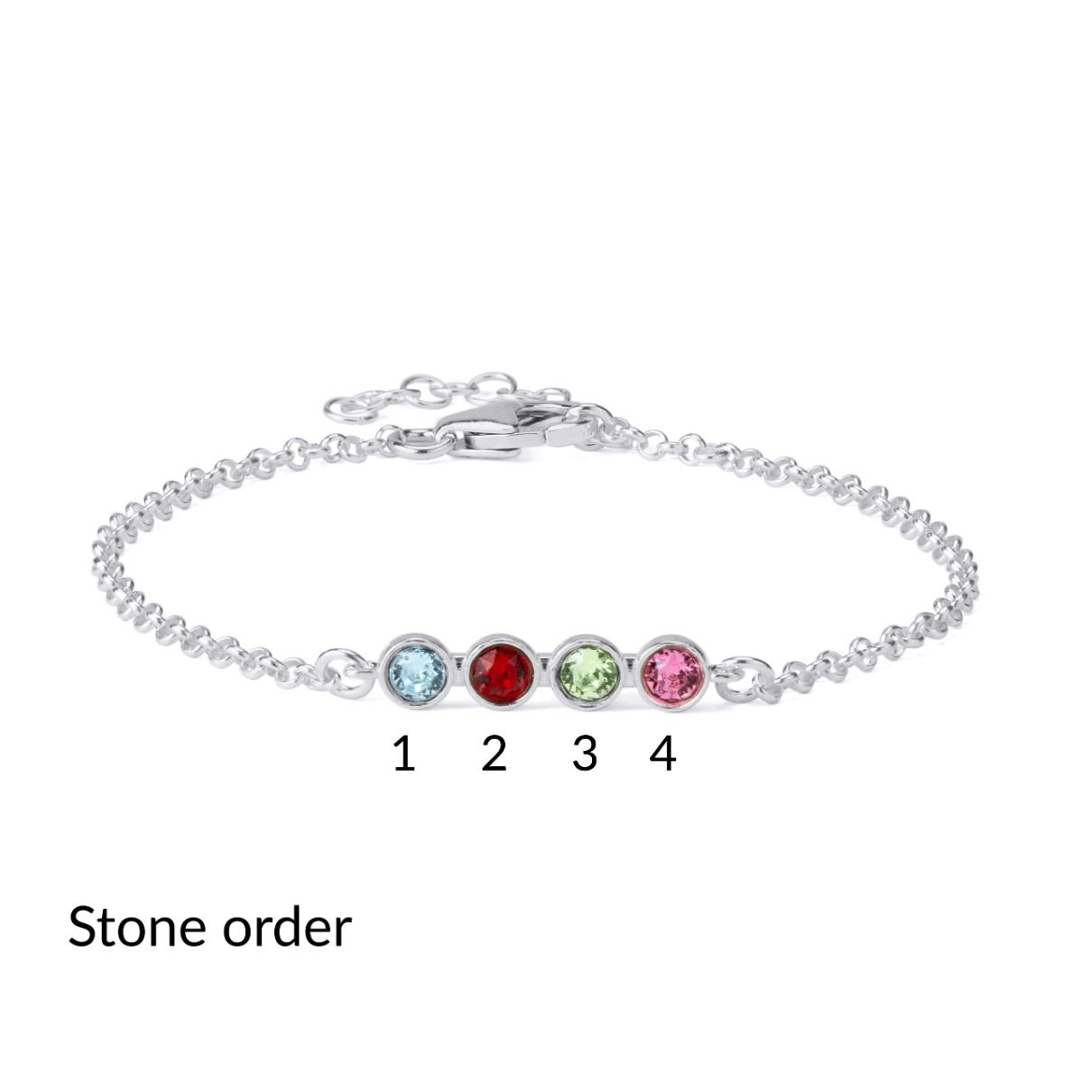 Talisa Stars Birthstone Anklet August Birthstone Gifts