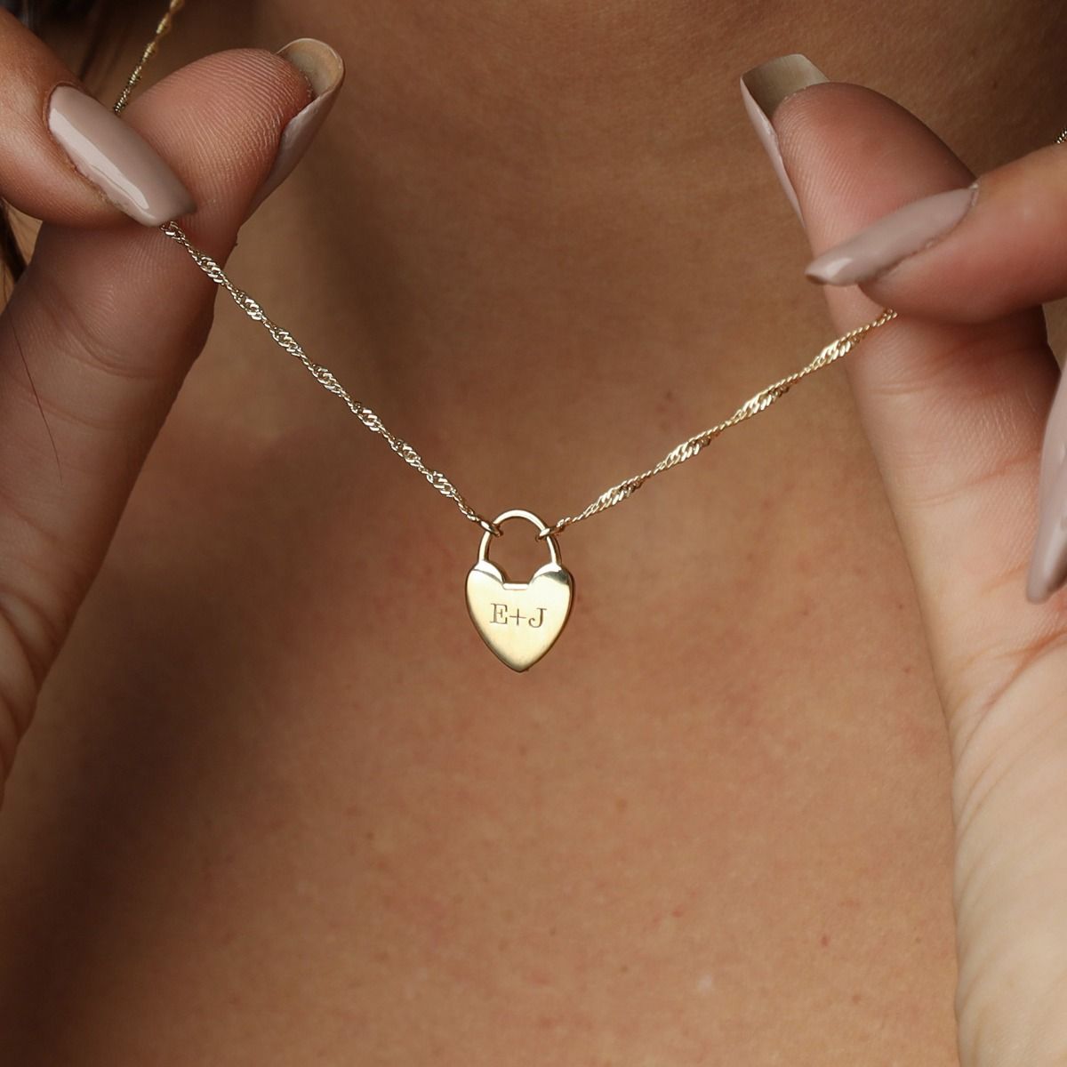 Personalized Sideways Initial Necklace - Mom Necklace | Alexandra Marks  Jewelry