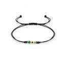 Black String Wristband