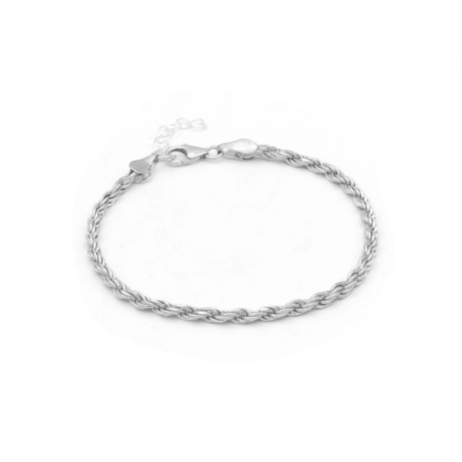 Classic Rope Chain Bracelet [Sterling Silver]