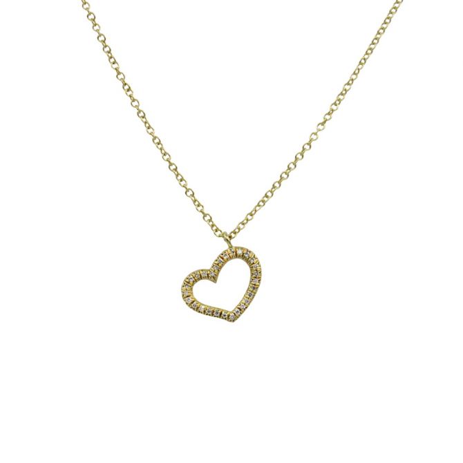 Heart of Gold Necklace [18K Gold]