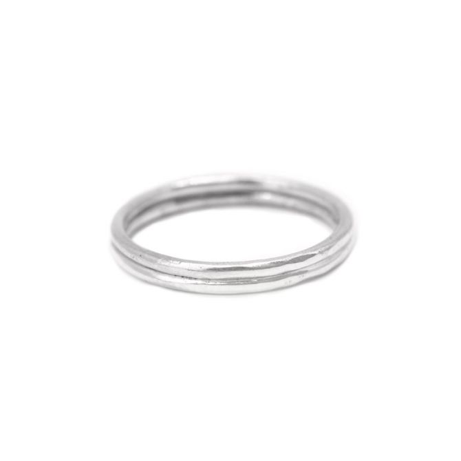 Saturn Ring Set [Sterling Silver]