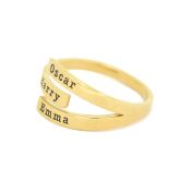 Swan Ring - 3 Names [10K Gold]