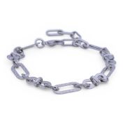 Hammered Links Bracelet