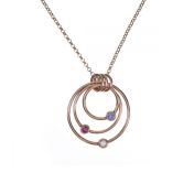 Sphären der Liebe Halskette [750er rosévergoldet]