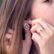 Pendientes Aros de Amor [Plata de Ley]