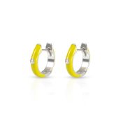 Elia Hoop Earrings [Sterling Silver]