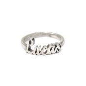 3D Name Ring [Sterling Silver]