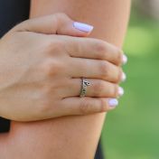 3D Name Ring [Sterling Silver]