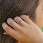 3D Name Ring [Sterling Silver]