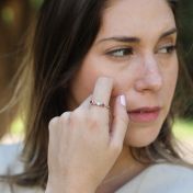 Talisa Stars Birthstone Ring [Sterling Silver]