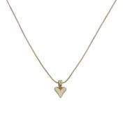 Edge of Love Necklace [Gold Plated]