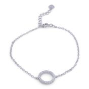 Starlight Halo Bracelet [Sterling Silver]