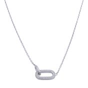 Lustre Link Necklace [Sterling Silver]