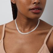 Classic Milanese Necklace [Sterling Silver]
