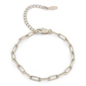 Paperclip Link Bracelet [Gold Plated]