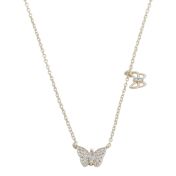 Precious Butterfly Necklace [Gold Plated]