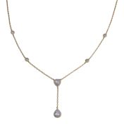 Celeste Drop Necklace [18K Gold Plated]