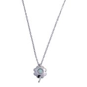 Floral Gleam Necklace [Sterling Silver]