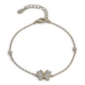 Precious Butterfly Bracelet [18K Gold Plated]