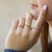 Ties of The Heart Birthstone Ring [10 Karat Gold]