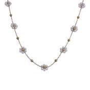 Daisy Chain Necklace [Gold Plated]