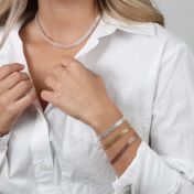 Milanese Chain Bracelet [18K Gold Vermeil]