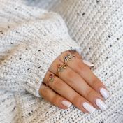 Roots Of Love Ring [Gold Plated]