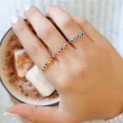 Ties of The Heart Birthstone Ring [10 Karat Gold]