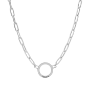 Collier Mon Ancre avec Prénoms [Argent 925]
