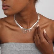 Collier Mon Ancre avec Prénoms [Argent 925]