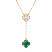Clover Rainfall Necklace