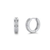 Shimmer Huggie Earrings