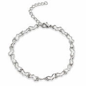 Wavy Link Bracelet