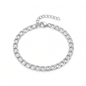 Textured Paperclip Bracelet