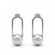 Horizon Dome Earrings