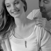 I Love You Necklace - Sterling Silver