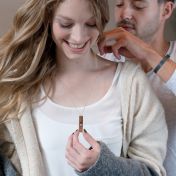 Collier Langage de l’Amour  [Plaqué Or 14 Carats]