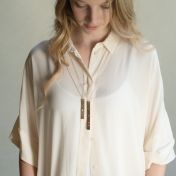 Unvergessliche Erinnerungen Braille Halskette [Vergoldet]