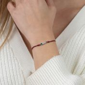 A Mother's Love Birthstone Bracelet - Red String