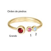 Anillo Amor de Madre [Bañado en Oro de 18K]
